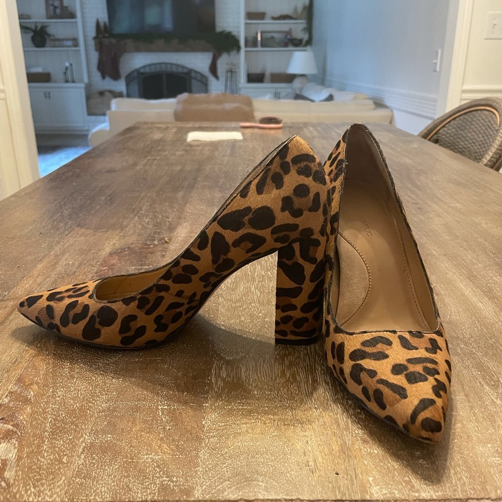 Banana Republic Leopard Heels